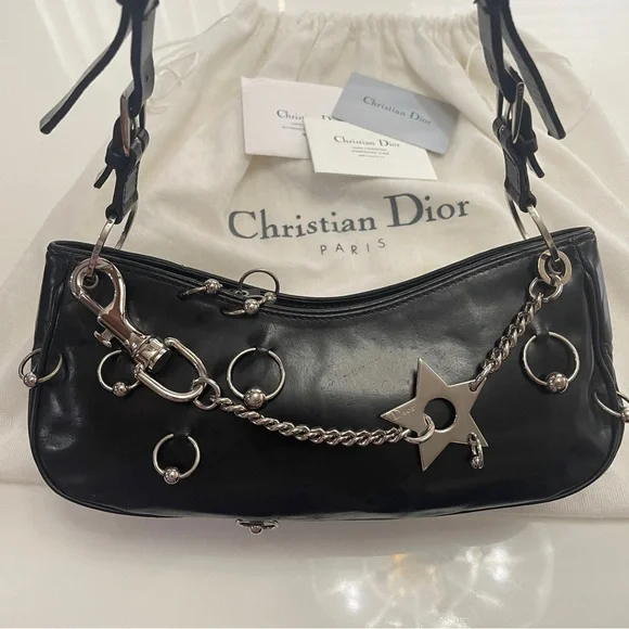 Dior Hardcore Piercing Pochette Bag John Galliano Rare Y2K - Picture 2 of 15